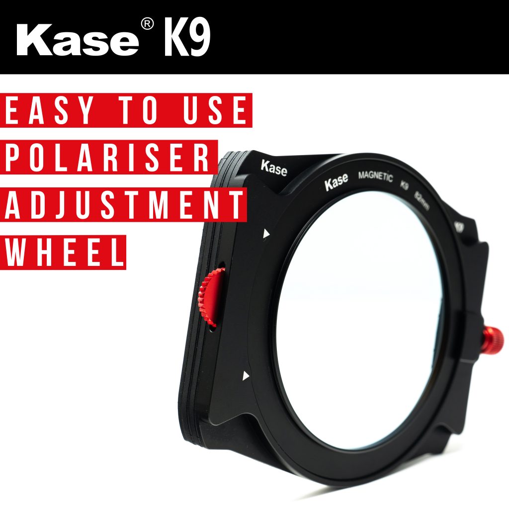 Kase Slim K9 100 Mm Filter Kit – Stoßfestes Optisches Glas 1,1 Mm Dick, Mit ND8, ND64, ND1000, CPL, UV, Magnethalter