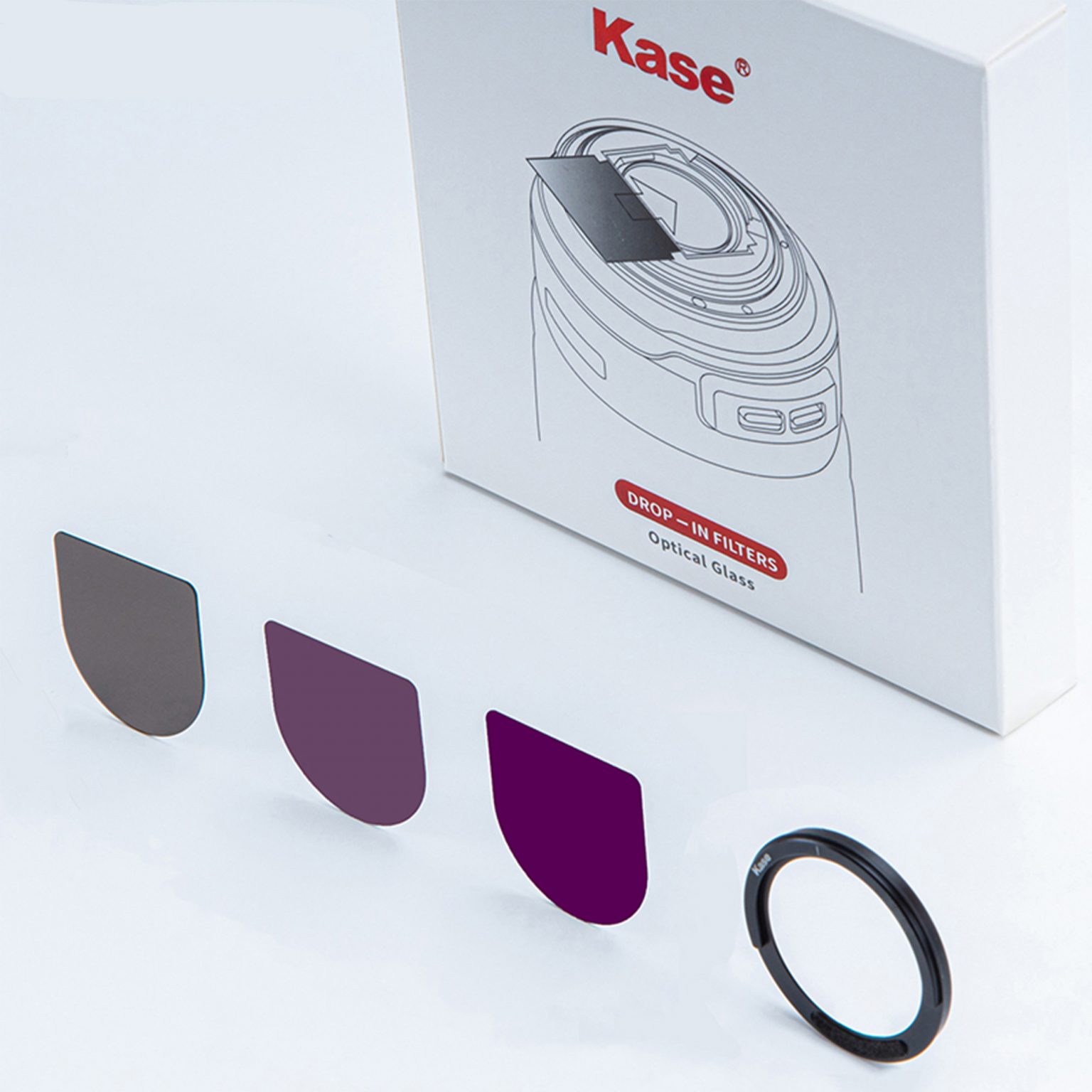 Kase Rear Mount Nikon 1424mm F2.8G ED (ND8+ND64+ND1000) Kase Filters UK