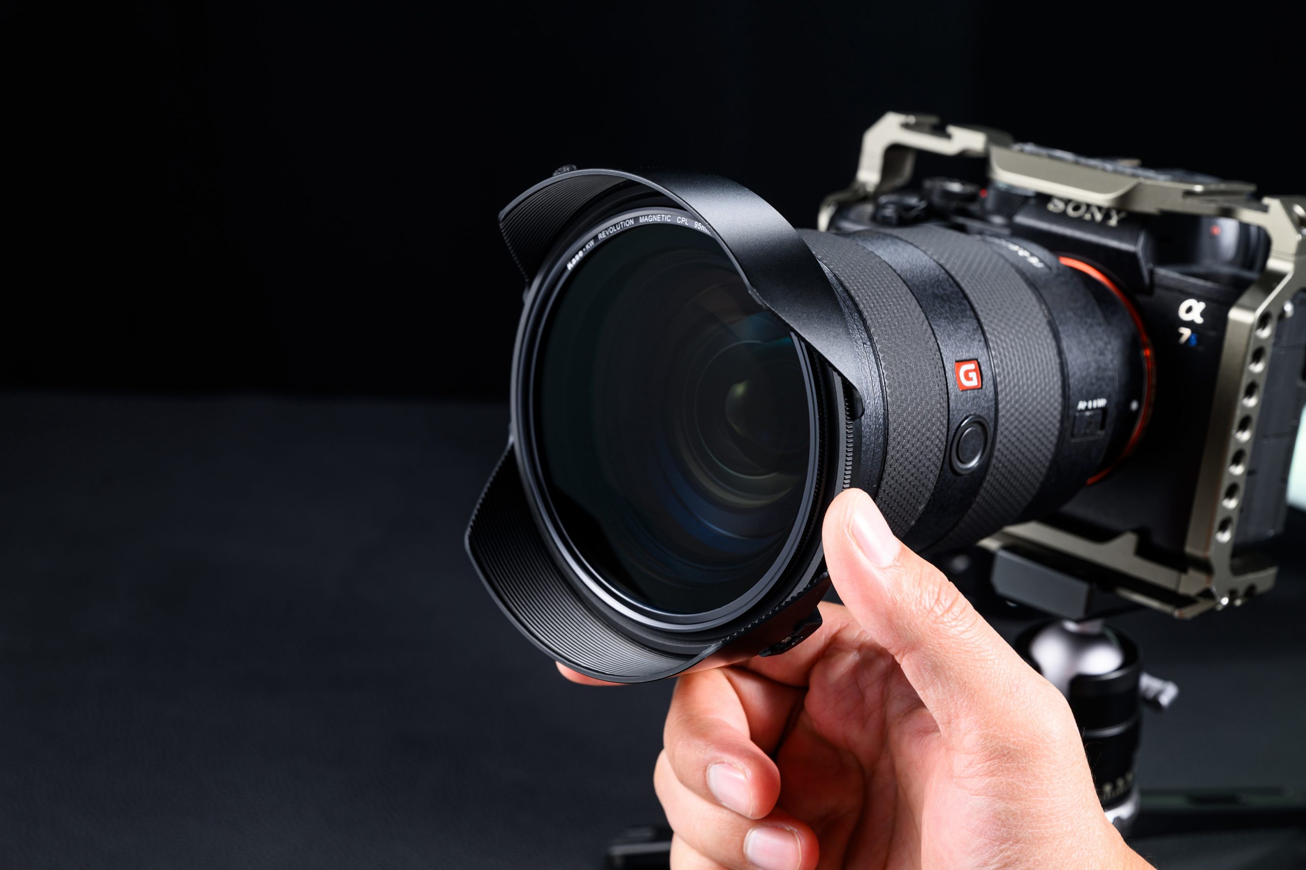 Kase Kanopy Metal Lens Hood - 95mm (with 82mm Lens Adapter) - Image 3