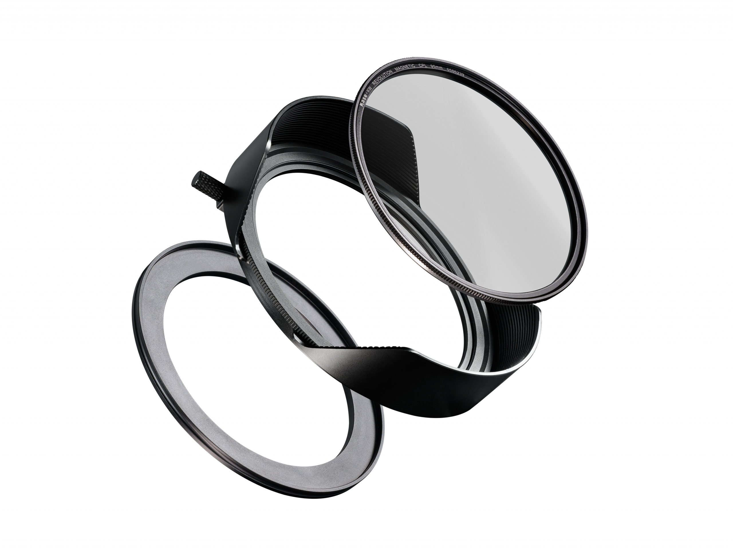 Kase Kanopy Metal Lens Hood - 95mm (with 82mm Lens Adapter) - Image 2